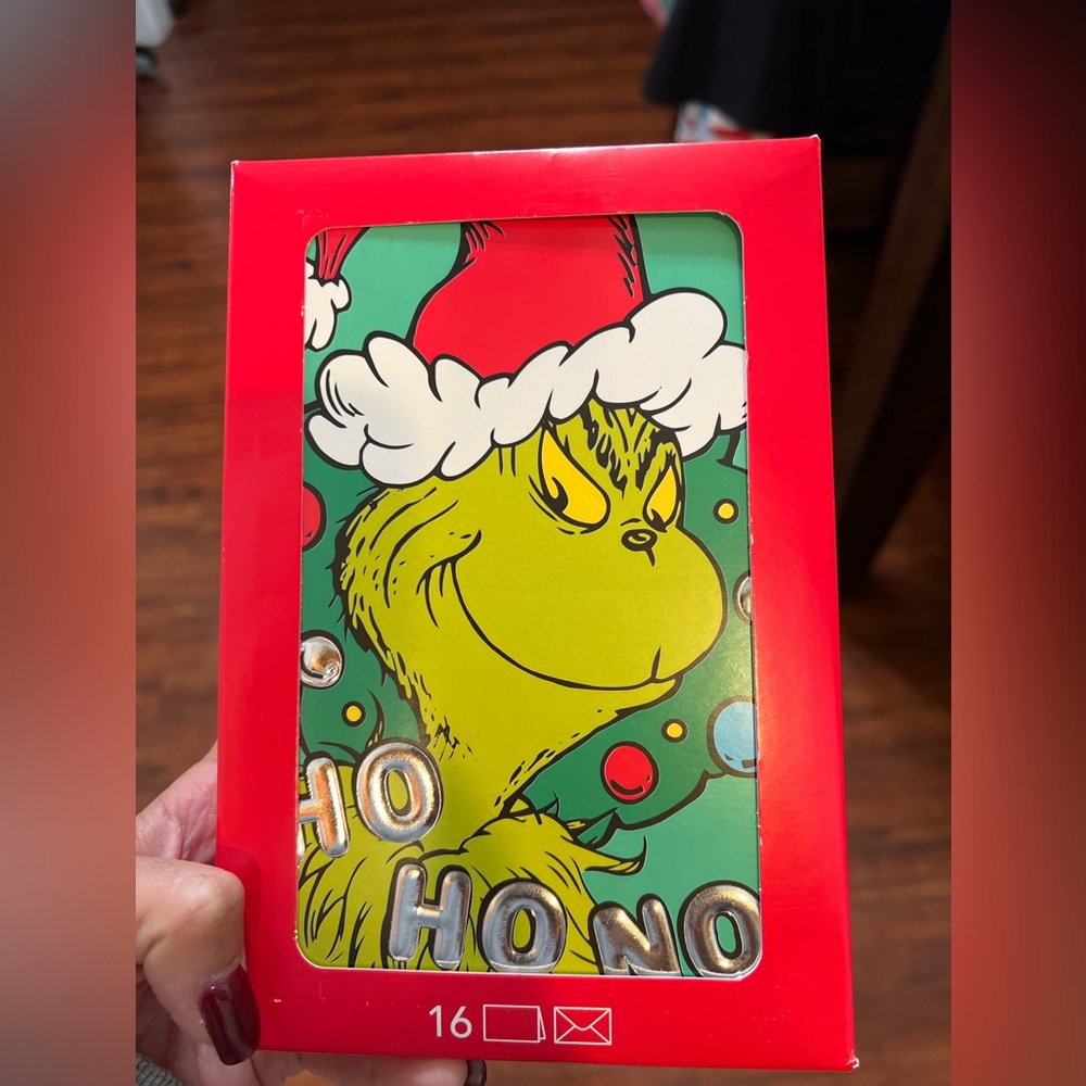 Grinch Christmas cards